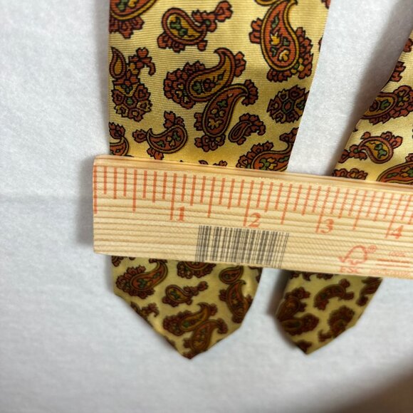 Vintage Christian Dior Silk Paisley Tie - Picture 7 of 7